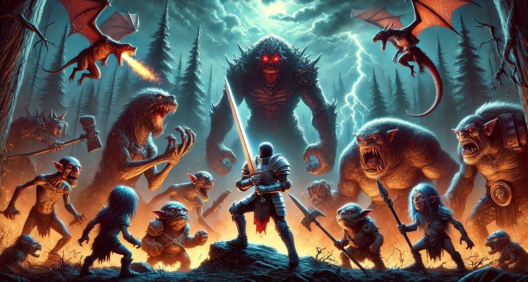 Une image représentant le projet Knights-Arena
